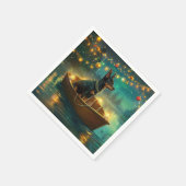 オーストラリアケルパイクリスマスフェスティバル航海 スタンダードカクテルナプキン (角)