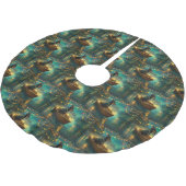 オーストラリアケルパイクリスマスフェスティバル航海 ブラッシュドポリエステルツリースカート (アングル)