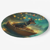 オーストラリアケルパイクリスマスフェスティバル航海 ペーパープレート (アングル)