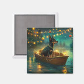 オーストラリアケルパイクリスマスフェスティバル航海 マグネット (正面/裏面)