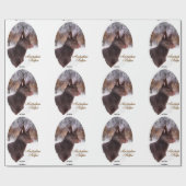 オーストラリアケルパイクリスマスホリデー ラッピングペーパー (フラット)