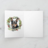 オーストラリアケルパイクリスマスリースフェスティバルカップ カード (内部)