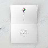 オーストラリアケルピーハッピーバースデーカード カード (内部)