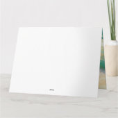 オーストラリアケルピービーチ絵を描サーフィン カード (裏面)