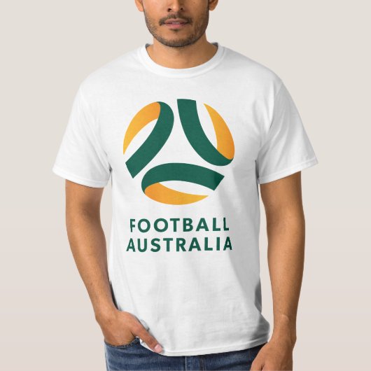 オーストラリアサッカー連盟のロゴ Tシャツ (正面)