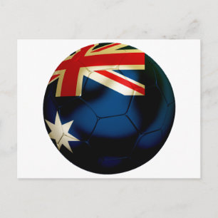 オーストラリアサッカー ポストカード