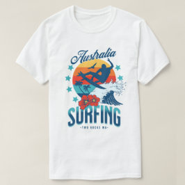オーストラリアサーフィン2ロックシャツTシャツ Tシャツ