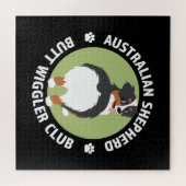 オーストラリアシェパードお尻ウィグラクラブ ジグソーパズル (横)