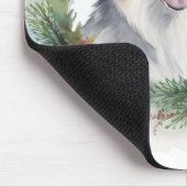 オーストラリアシェパードクリスマスリースフェスティバルカップ マウスパッド (コーナー)