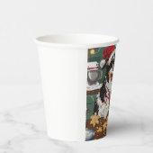 オーストラリアシェパードホリデーベーキングクリスマス 紙コップ