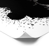 オーストラリアシェパードポートレート ポスター (角)