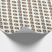 オーストラリアシェパードリース ラッピングペーパー (角)