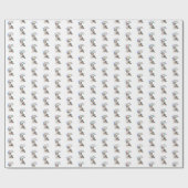 オーストラリアシェパード誕生日 ラッピングペーパー (フラット)