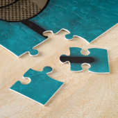 オーストラリアシェパード醜い犬顔ジグソーパズル ジグソーパズル (側面)