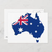 オーストラリアスタイルデザイン ポストカード (正面/裏面)