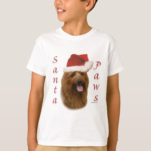 オーストラリアテリアサンタポーズ Tシャツ (正面)