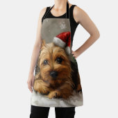 オーストラリアテリアドッグクリスマスフェスティバル エプロン (インサイチュ)