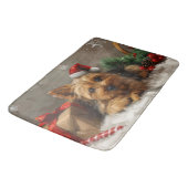 オーストラリアテリアドッグクリスマスフェスティバル バスマット (アングル)