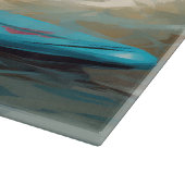オーストラリアテリアビーチ絵画サーフィン カッティングボード (角)