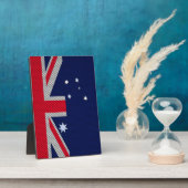 オーストラリアデザインカーボンファイバークロムスタイル フォトプラーク (側面)