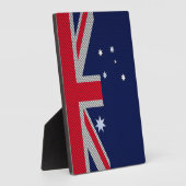 オーストラリアデザインカーボンファイバークロムスタイル フォトプラーク (側面)