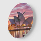 オーストラリアデザイン ラージ壁時計 (傾斜)