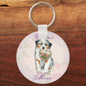 オーストラリアハートママ キーホルダー (正面)