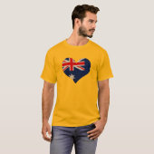 オーストラリアハート Tシャツ (正面フル)