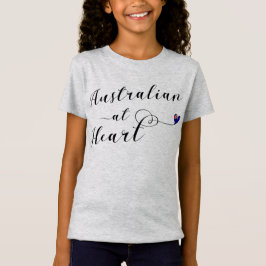 オーストラリアハートTシャツ、Aus Tシャツ