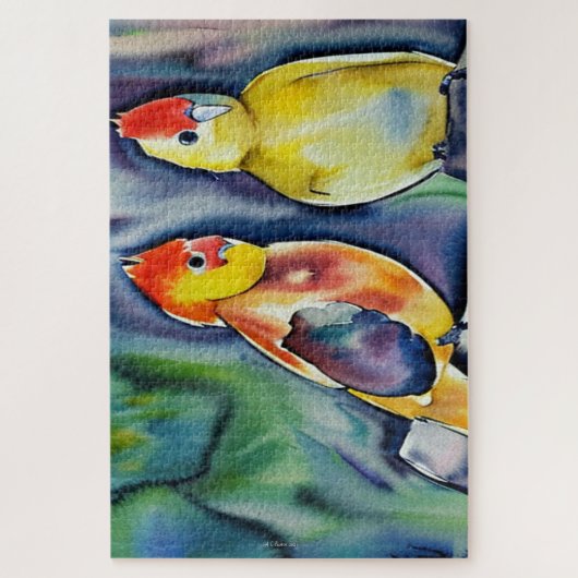 オーストラリアバードパズル ジグソーパズル (縦)