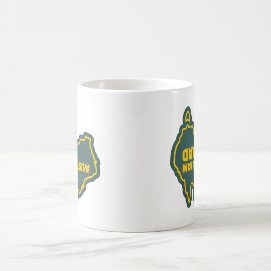 オーストラリアパパ-おもしろい父の日 コーヒーマグカップ (中央)