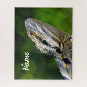 オーストラリアパーソナライズされたウォータードラゴン ジグソーパズル (縦)