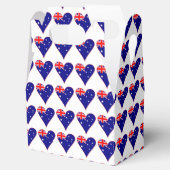 オーストラリアファンキーハート州旗縁ど赤 フェイバーボックス (オープン)