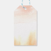 オーストラリアフローラの水色の葉ありがとう ギフトタグ (裏面)