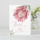 オーストラリアフローラカラフルブライダルシャワー 招待状 (スタンド正面)