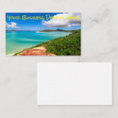 オーストラリアブルートロピカルアイランドビーチ 名刺 (正面/裏面)