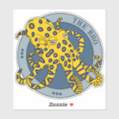 オーストラリアブルーリンジドタコキャラクター シール (シート)