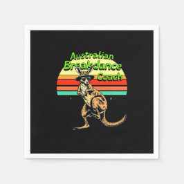 オーストラリアブレークダンスコーチヒップホップ&ブレークダンス スタンダードカクテルナプキン