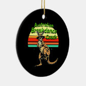 オーストラリアブレークダンスコーチヒップホップ&ブレークダンス セラミックオーナメント (右)