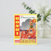 オーストラリアボンディビーチヴィンテージトラベル ポストカード (スタンド正面)