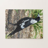 オーストラリアマグピーパズル ジグソーパズル (横)