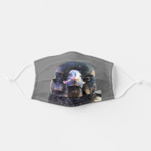 オーストラリアマグピー顔マスク