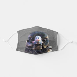 オーストラリアマグピー顔マスク 大人用布マスク