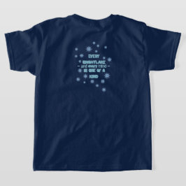 オーストラリアムな冬 - 唯一無二の雪の結晶のキリン Tシャツ