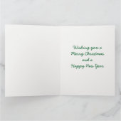 オーストラリアメリークリスマスコアラ カード (内部)