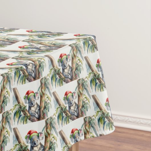 オーストラリアメリークリスマスコアラ テーブルクロス (インサイチュ)