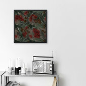 オーストラリアユーカリボトルブラシフローラ ポスター