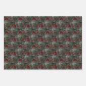 オーストラリアユーカリボトルブラシフローラ ラッピングペーパーシート (正面2)