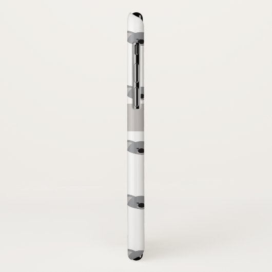 オーストラリアラブピンクハートコアラパターン Case-Mate iPhoneケース (裏面/左)