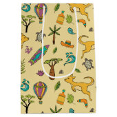 オーストラリアラブ抱き枕 ミディアムペーパーバッグ (裏面)